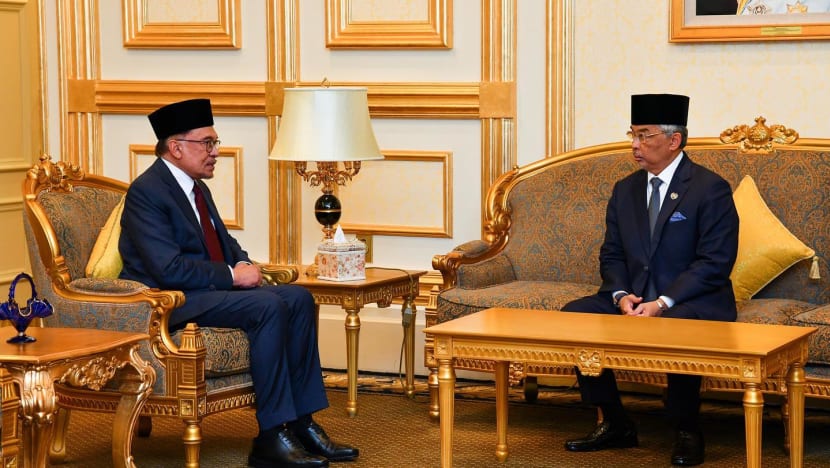 Agong terima menghadap PM M'sia Anwar untuk mesyuarat Pra-Kabinet pertama