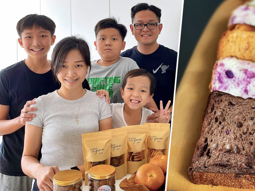 Colourful Sweet Potato, Chocolate Sourdough Bread Sold By Couple & 3 Kids From HDB Flat Colourful Sweet Potato, Chocolate Sourdough Bread Sold By Couple & 3 Kids From HDB Flat