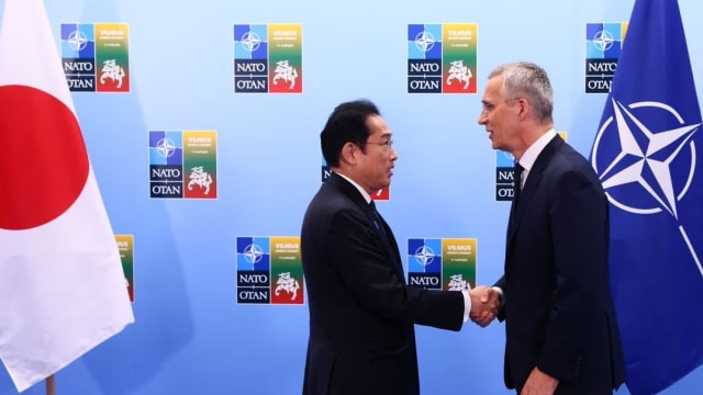 日本同北约就新伙伴关系计划达成共识 扩大安保合作