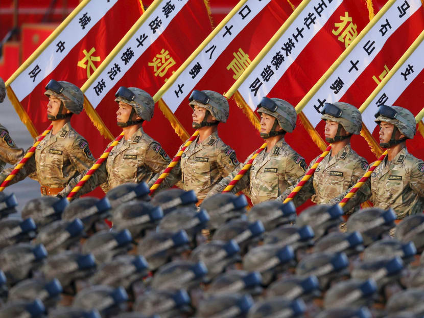 Soldiers from the People's Liberation Army (PLA) of China. Photo: REUTERS