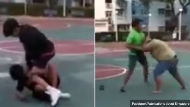 数名少年篮球场上互殴 警方介入调查