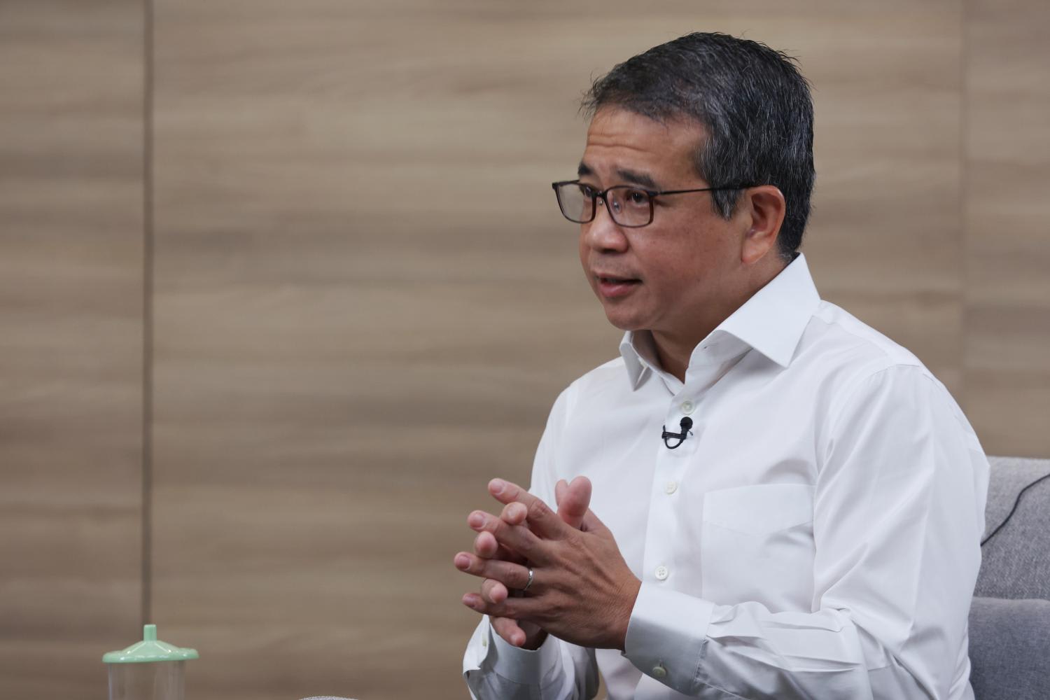 Minister for Culture, Community and Youth Edwin Tong said the constitutional amendment will not "hard-code" the definition of marriage as being between a man and a woman. Minister for Culture, Community and Youth Edwin Tong said the constitutional amendment will not "hard-code" the definition of marriage as being between a man and a woman.