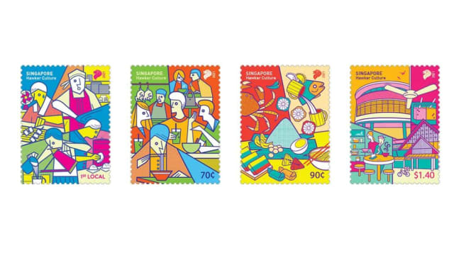 新邮政推出新纪念邮票系列 庆祝我国小贩文化申遗成功