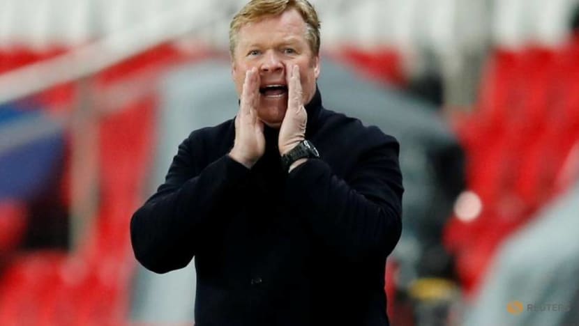 Barca's Koeman hits out at Klopp's Madrid training pitch jibe Barca's Koeman hits out at Klopp's Madrid training pitch jibe