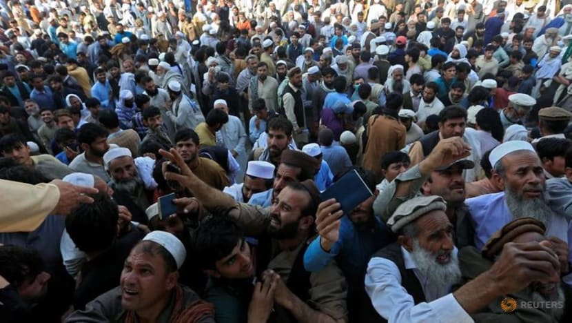 Afghans jostling for visas spark stampede, killing at least 15 Afghans jostling for visas spark stampede, killing at least 15