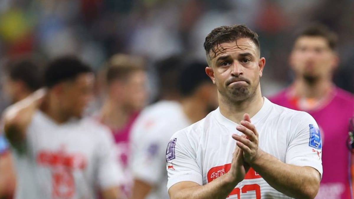 Shaqiri apologises to Swiss fans after chastening defeat by Portugal
