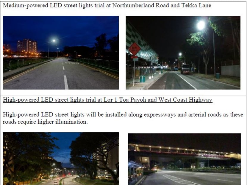 Screencap: LED lightings at trial locations/LTA