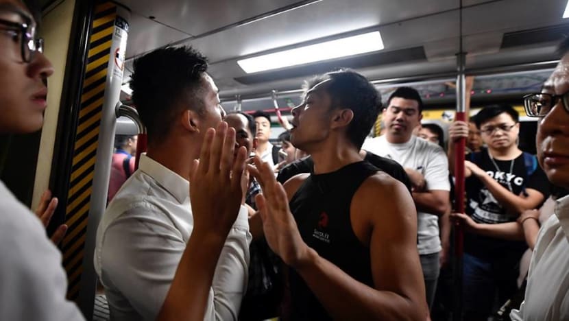 Pro-democracy protesters cause transport chaos in Hong Kong Pro-democracy protesters cause transport chaos in Hong Kong