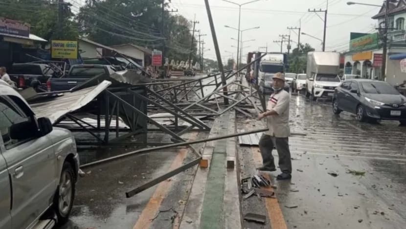 Ratusan harta benda awam di Chiang Mai musnah akibat hujan batu