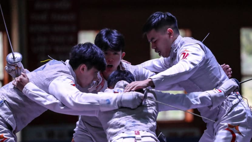 Singapore fencers win men’s foil team title, ending SEA Games campaign with best showing of 6 golds 