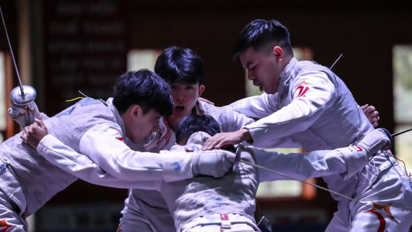 Singapore fencers win men’s foil team title, ending SEA Games campaign with best showing of 6 golds Singapore fencers win men’s foil team title, ending SEA Games campaign with best showing of 6 golds