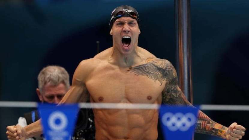 Swimming: Dressel caps off 'terrifying' Games with fifth gold Swimming: Dressel caps off 'terrifying' Games with fifth gold