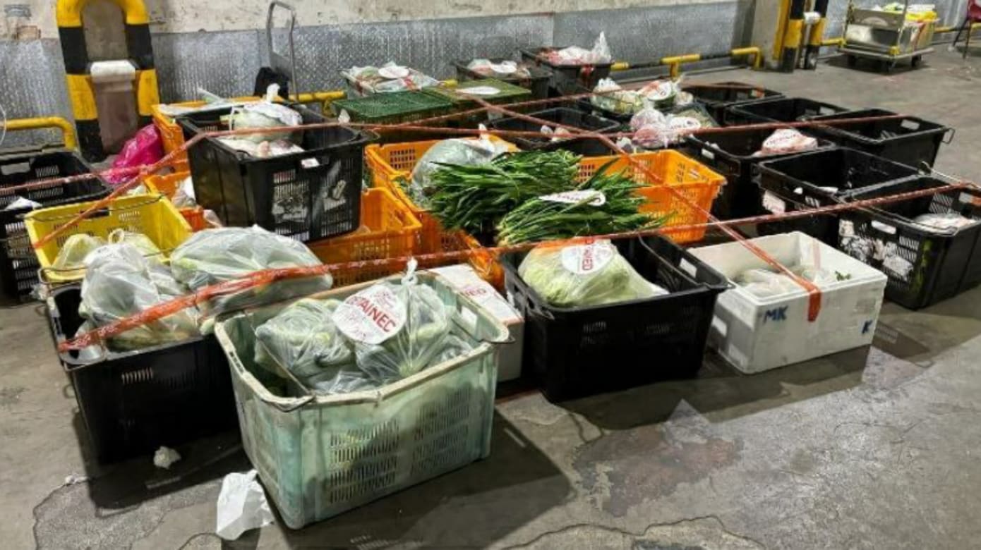 食品局和移民局联合起获 约1.5公吨非法进口食品