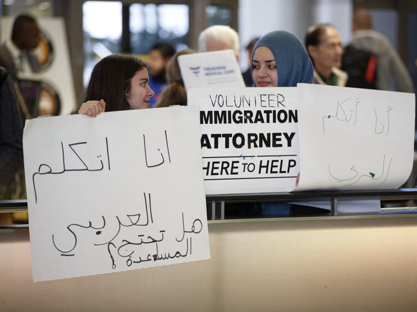 Gallery: With travel ban lifted, anxiety and relief as families are reunited