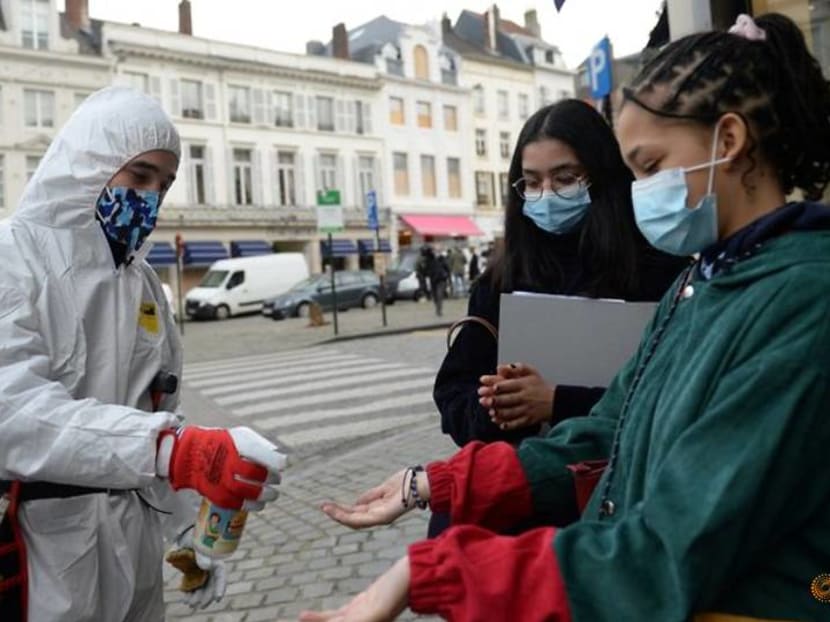 Brussels 'COVID boys' take on mission to police pandemic rules Brussels 'COVID boys' take on mission to police pandemic rules