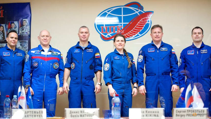 Russian cosmonauts set for Friday launch to International Space Station Russian cosmonauts set for Friday launch to International Space Station