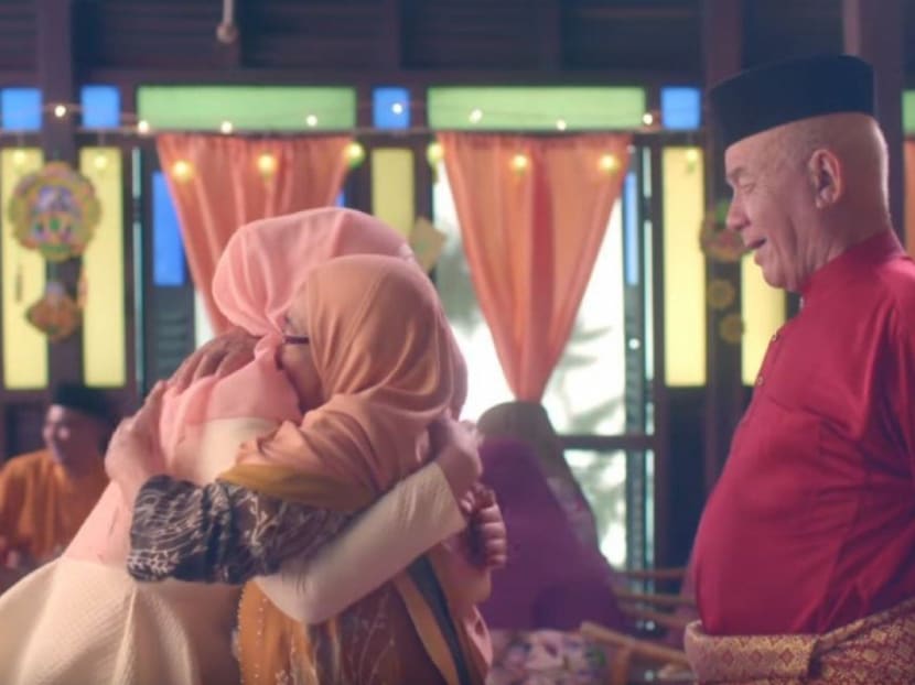 A screenshot from Malaysian national electricity company Tenaga Nasional's Hari Raya advertisement.