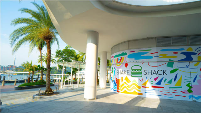 Shake Shack第5家分店　能边用餐边享滨水风光