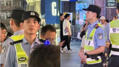 China’s "Most Handsome Policeman" Steals Hearts While Patrolling The Streets At The Asian Games
