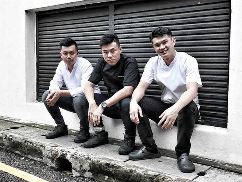The 'Backstreet Bengs' present a Six Hands dinner as you hop down Amoy Street The 'Backstreet Bengs' present a Six Hands dinner as you hop down Amoy Street