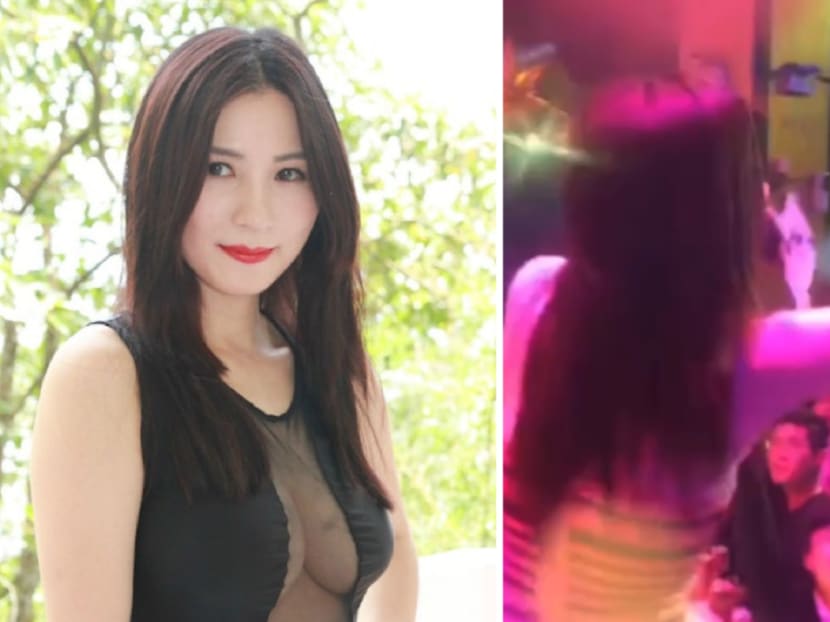 Ex-TVB actress Ng Wai Shan now performs at night shows in China; is so popular fans snatch her autograph like it's cash