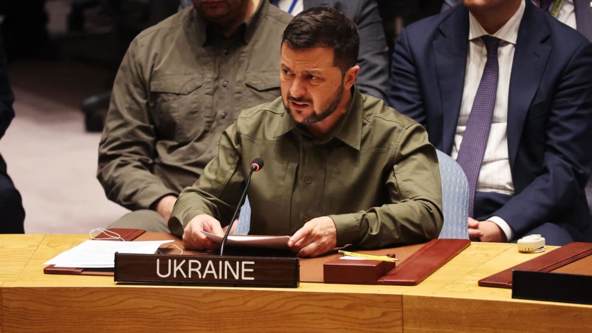 At UN, Ukraine's Zelenskyy seeks to shore up support against Russia