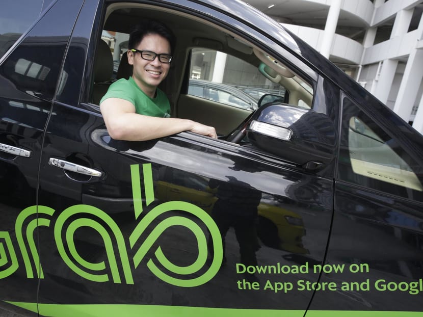 Grab’s Singapore country head Lim Kell Jay says Grab users will be able to transfer GrabPay credits to other users by September. Photo: Wee Teck Hian/TODAY