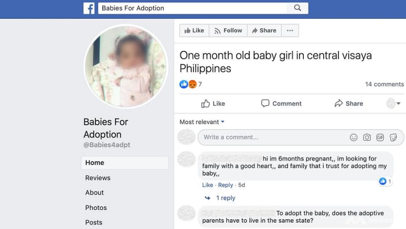 Facebook: An emerging black market for Philippines’ baby trade