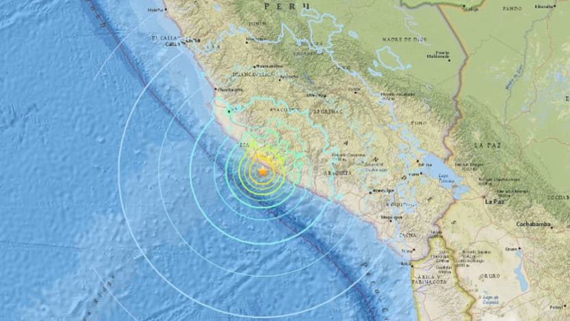 Gempa 7.1 Richter goncang Peru: 2 maut, 65 cedera sejauh ini