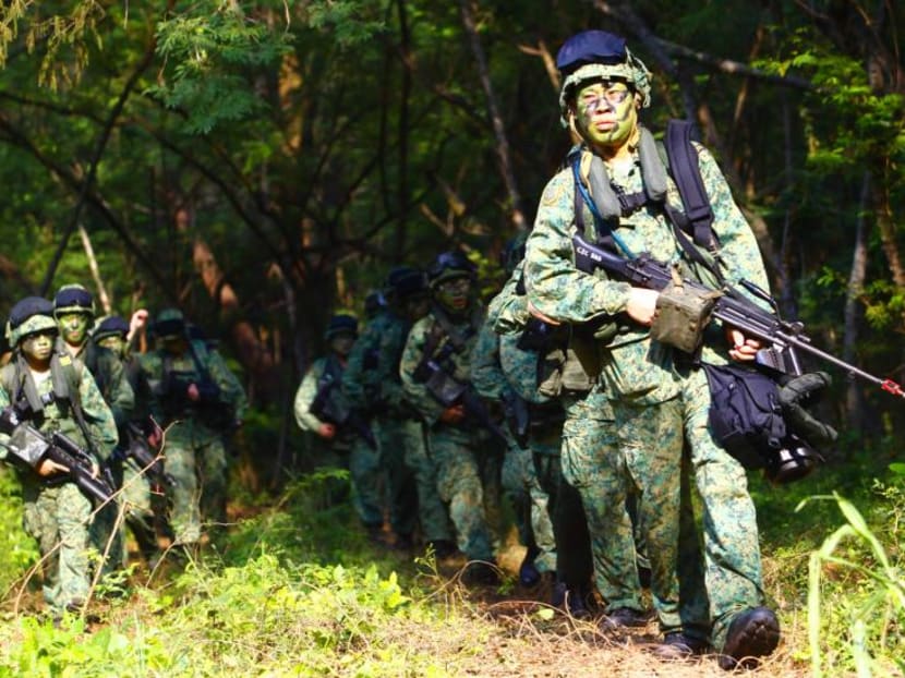 SAF Readiness Exercise at Pulau Sudong. TODAY file photo