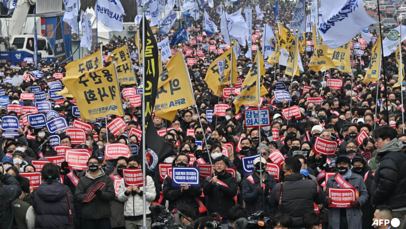 south korea doctors protest