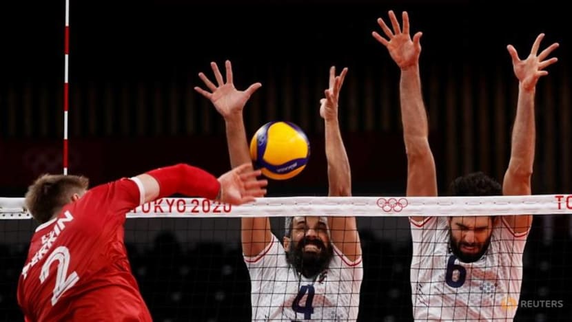 Olympics-Volleyball-Canada subdue Iran in straight sets, US and Argentina win Olympics-Volleyball-Canada subdue Iran in straight sets, US and Argentina win