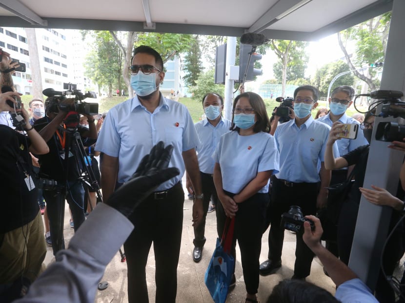 The Workers' Party team from Aljunied Group Representation Constituency received a winning 59.93 per cent of the vote. The Workers' Party team from Aljunied Group Representation Constituency received a winning 59.93 per cent of the vote.
