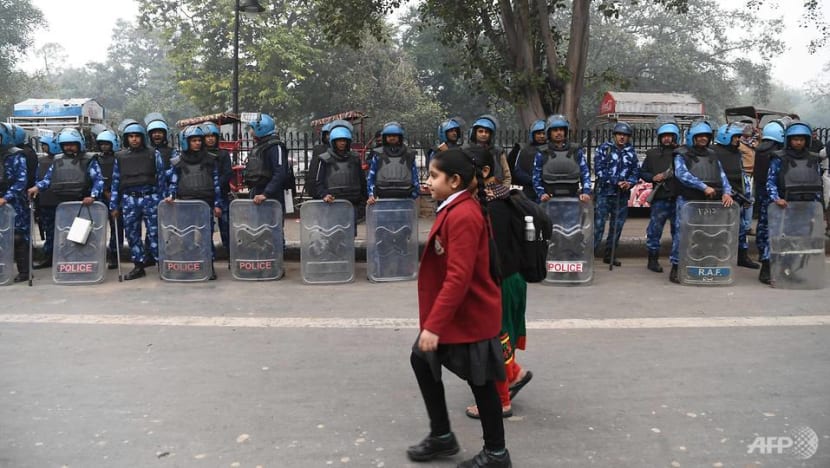 Delhi cuts mobile phone services as India protests rage nationwide Delhi cuts mobile phone services as India protests rage nationwide