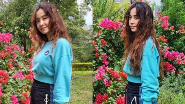 41岁蔡依林真实状态曝光　侧身秀完美曲线