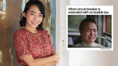Titoudao Star Koe Yeet Reacts To Circuit Breaker-Inspired Bubble Tea Meme: "I Look Very Pitiful!"