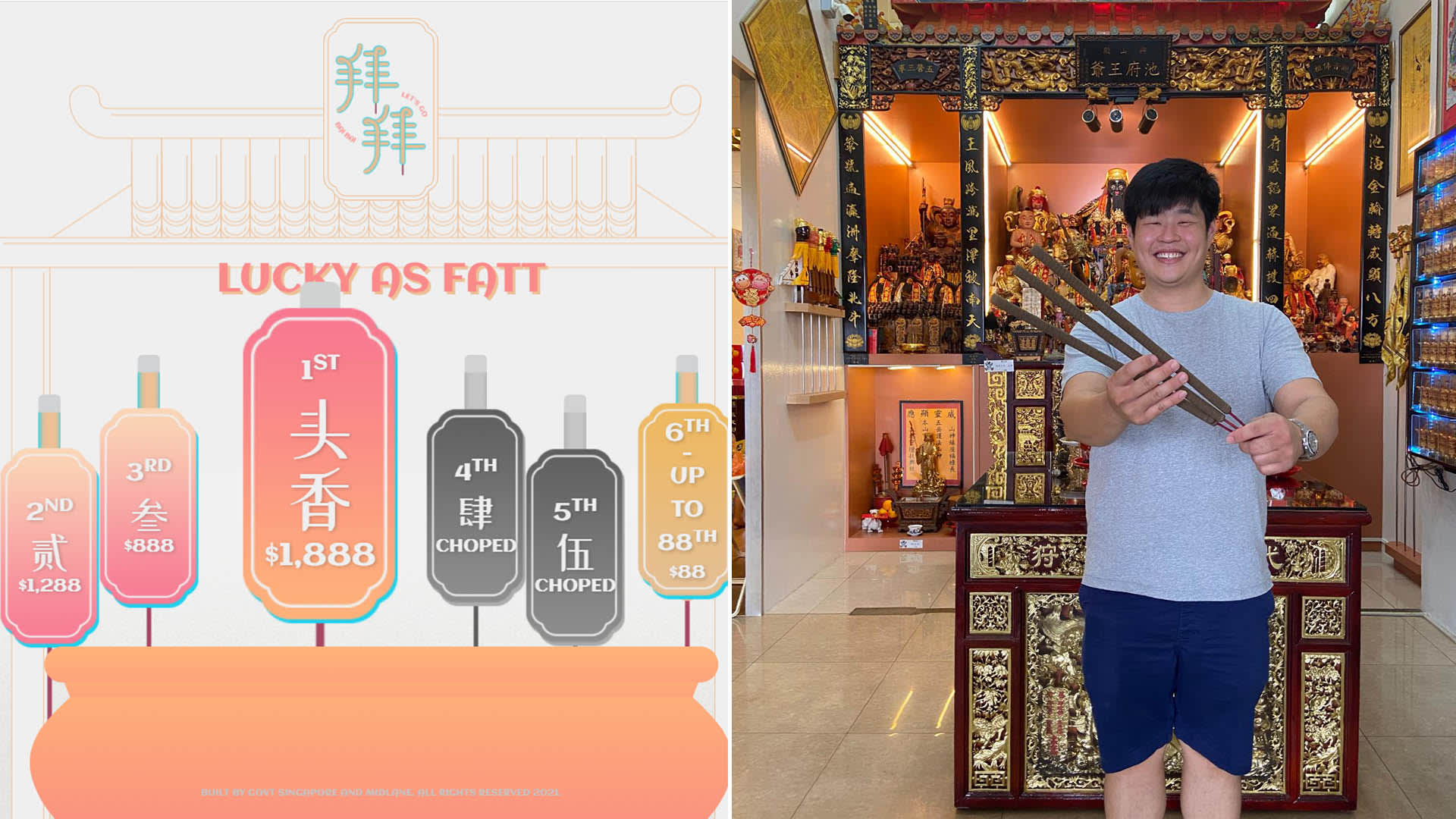 Physical CNY Incense Offering Events Cancelled, But Here's A Website That Lets You Do It Online Physical CNY Incense Offering Events Cancelled, But Here's A Website That Lets You Do It Online