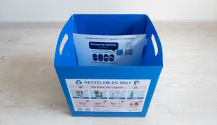 Free foldable recycling box for all residential households; nationwide collection from March 2023