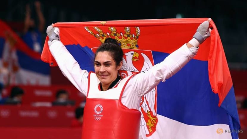 Olympics-Taekwondo-Serbia's Mandic wins women's +67kg gold medal Olympics-Taekwondo-Serbia's Mandic wins women's +67kg gold medal