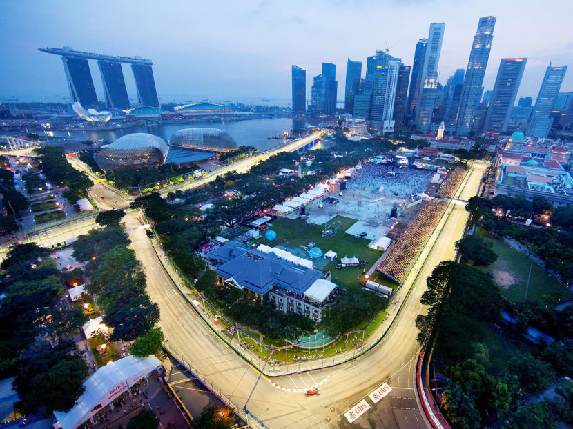 The Singapore Grand Prix will now be held on Sept 17 next year. TODAY file photo