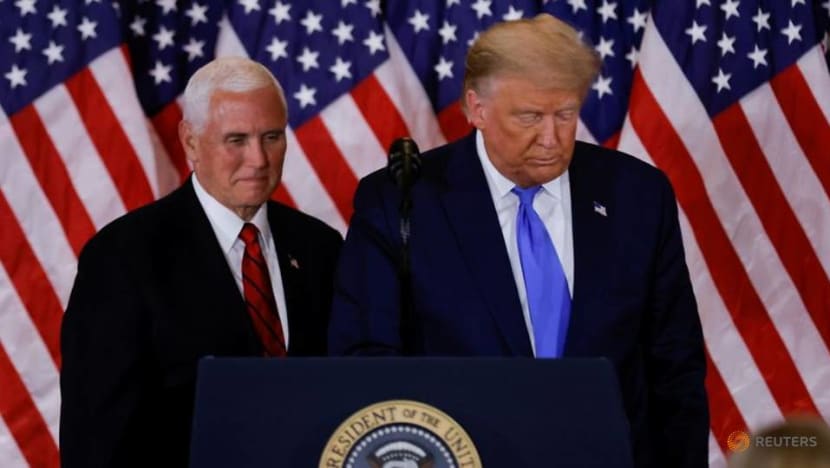 Surrounded by a shrinking circle of aides, a brooding Trump lays into Pence Surrounded by a shrinking circle of aides, a brooding Trump lays into Pence