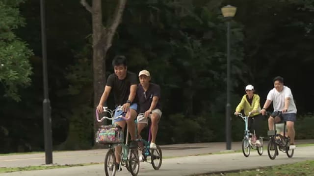 晨光|玩物壮志：出借珍藏折叠脚踏车 分享骑车快乐
