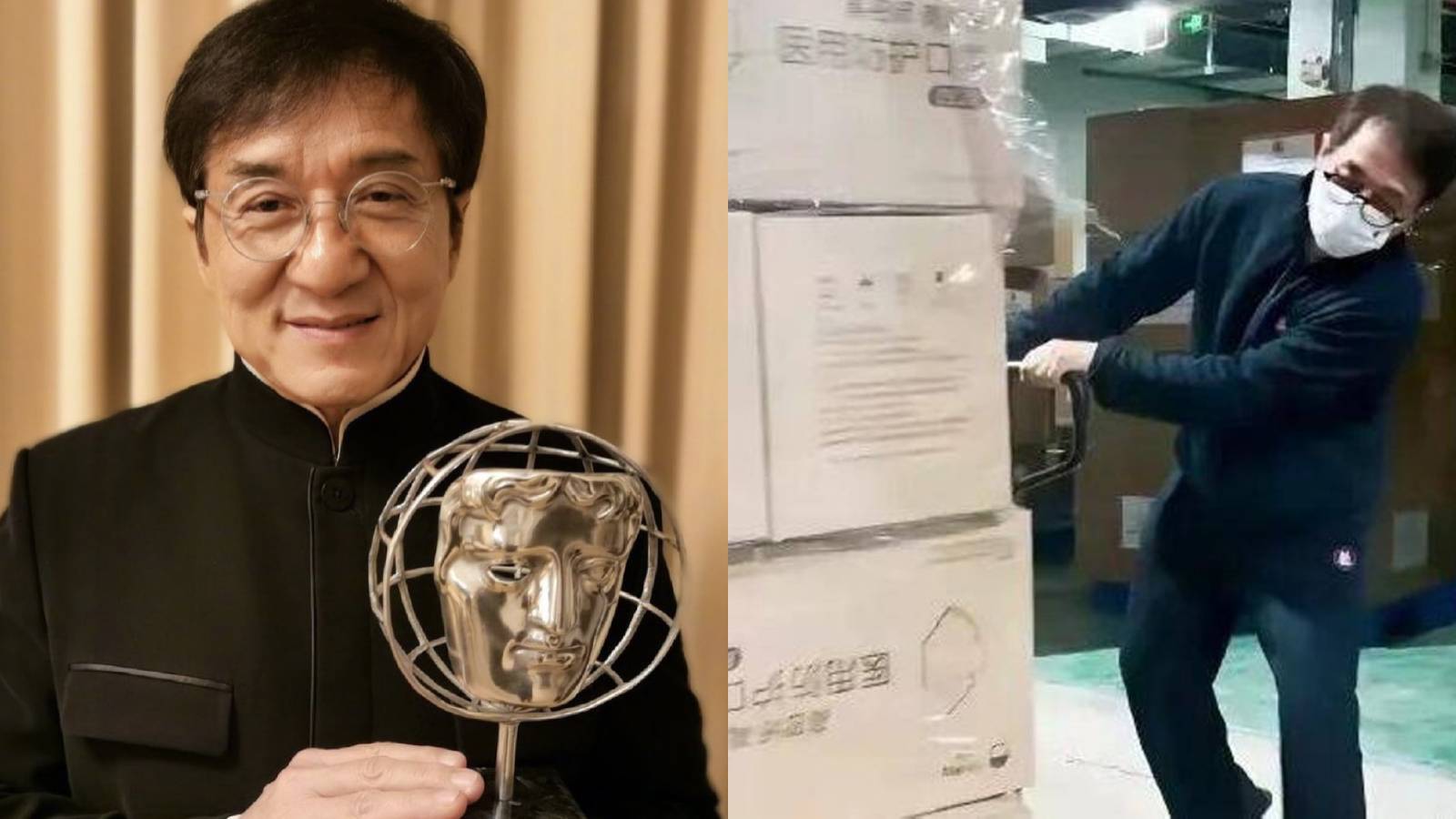 Jackie Chan Donates Medical Supplies To Hongkong Amid COVID-19 Surge Jackie Chan Donates Medical Supplies To Hongkong Amid COVID-19 Surge