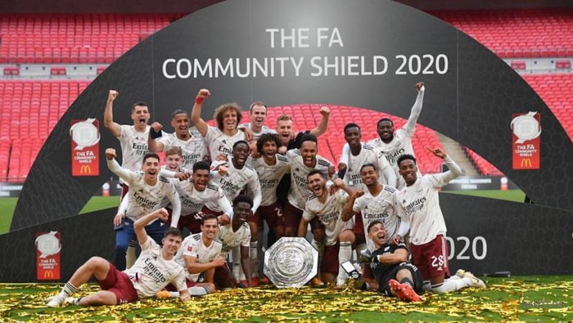 Football: Arsenal beat Liverpool on penalties to lift FA Community Shield Football: Arsenal beat Liverpool on penalties to lift FA Community Shield
