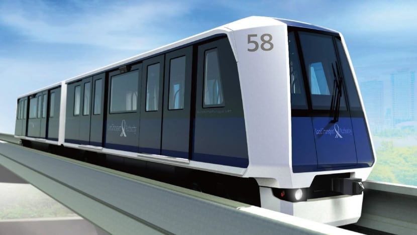 LTA awards S$596 million in contracts for new two-car trains, expanded depot for Sengkang-Punggol LRT 