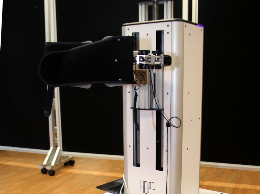 Gallery: NUS develops robotic walker to aid stroke patients