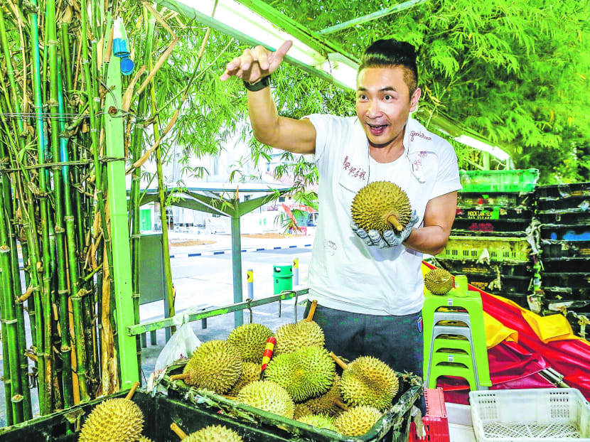 'Durian uncle' Tay Ping Hui says that if he were a durian, he'd be a Musang King. Photo: Jason Ho