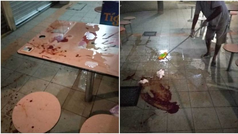 Man taken to hospital after he was found injured at Whampoa Drive Food Centre