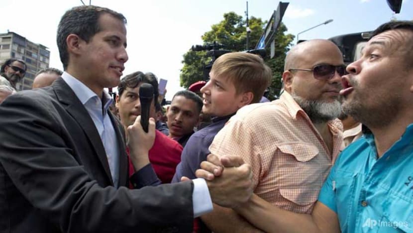 Venezuela aid standoff hardens between Guaido, Maduro Venezuela aid standoff hardens between Guaido, Maduro