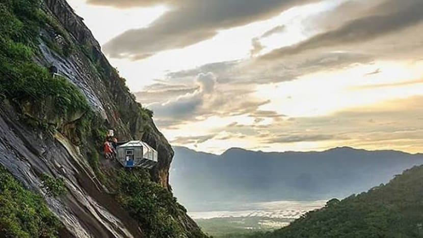 High in the sky: Cliff-edge hotel in Java a retreat from civilisation High in the sky: Cliff-edge hotel in Java a retreat from civilisation